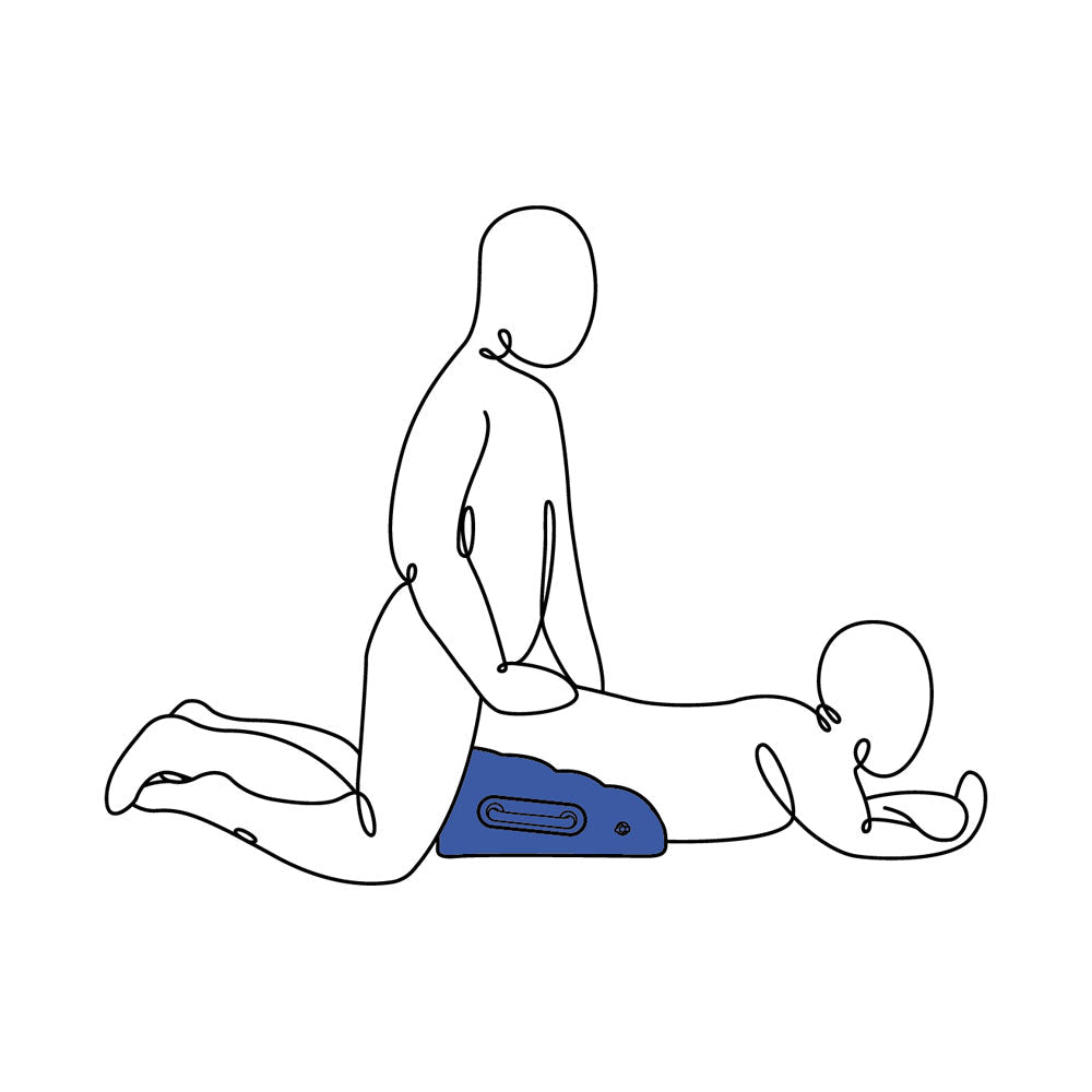 Pivot Inflatable Positioner - Black Inflatable Position Cushion - BONDAGE - TOYS