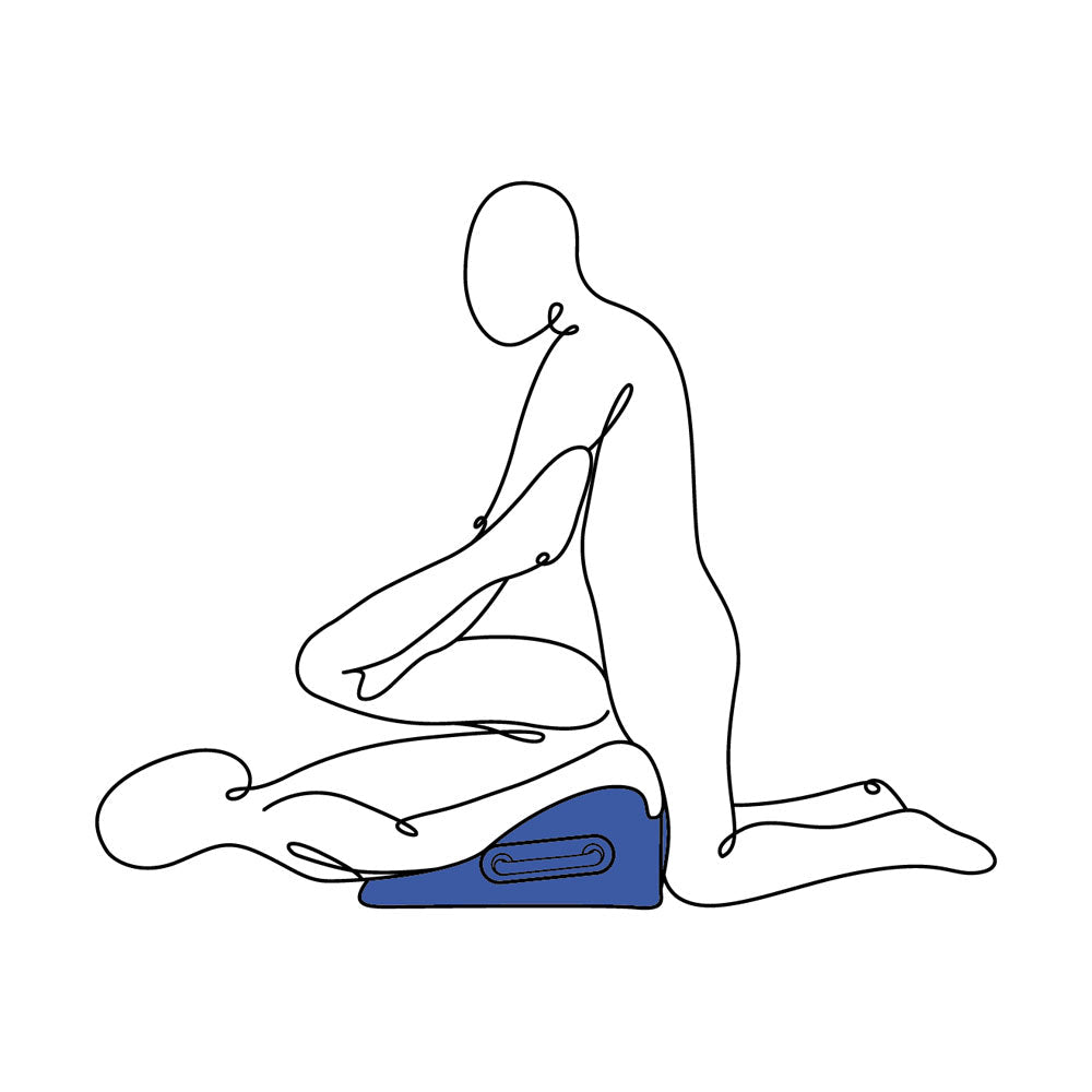 Pivot Inflatable Positioner - Black Inflatable Position Cushion - BONDAGE - TOYS