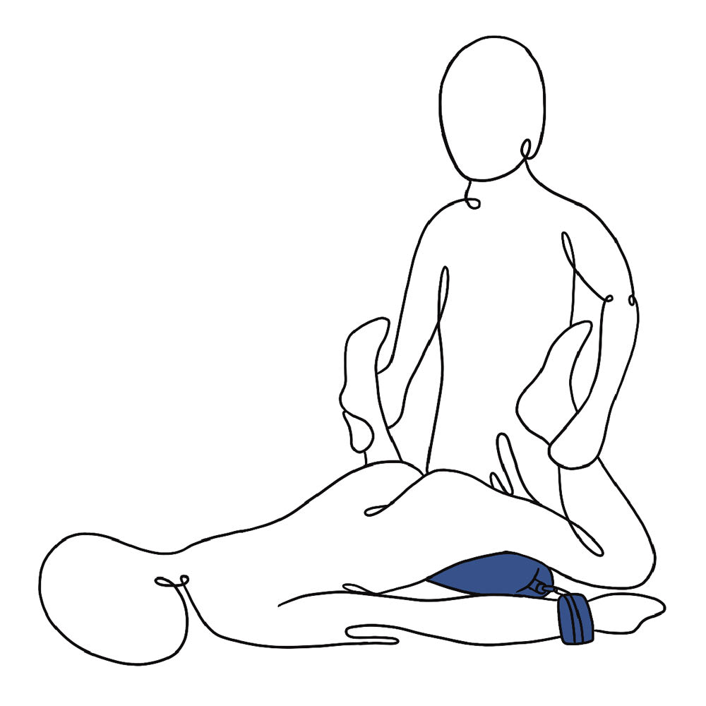 Pivot Positioning Bar - Black Padded Position & Spreader Bar - BONDAGE - TOYS