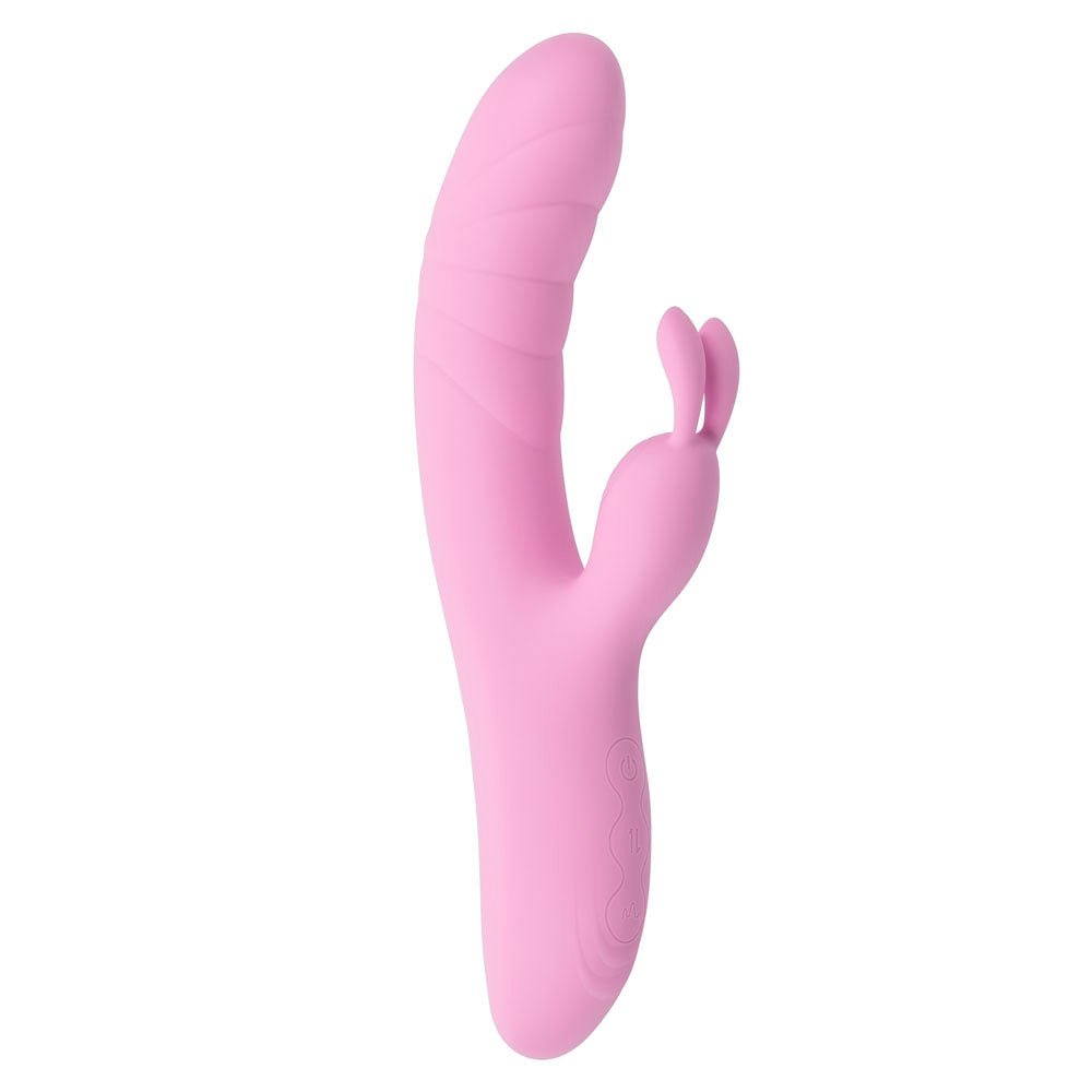Playboy Pleasure RUB ME RIGHT - Thrusting Rabbit Vibrator - VIBRATORS
