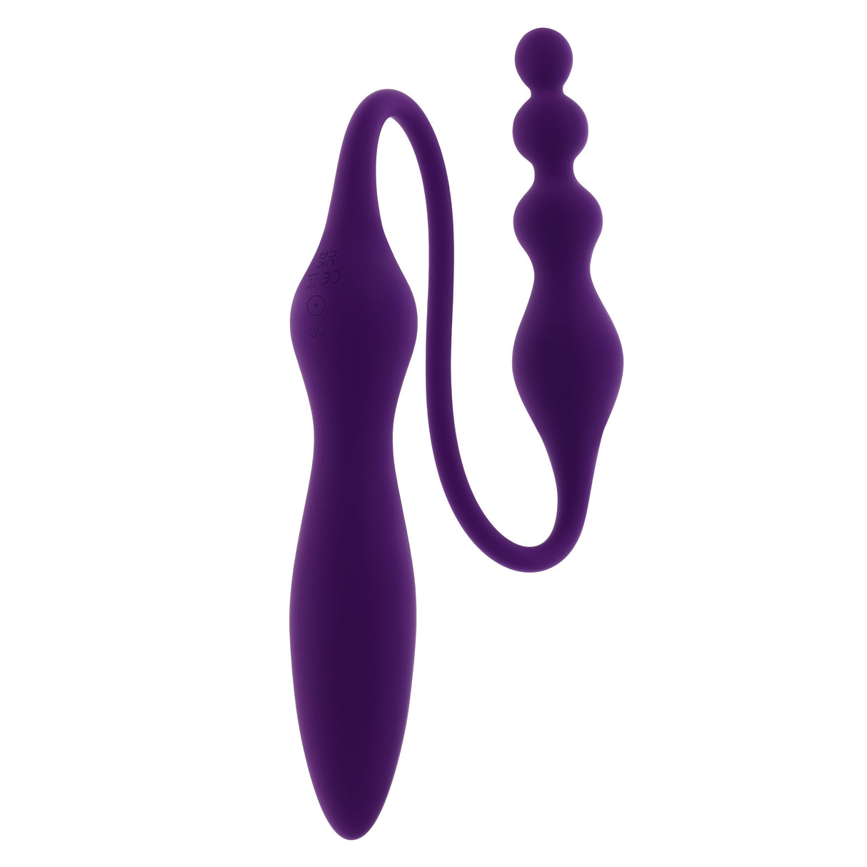Playboy Pleasure This And That Purple DualEnded Vibrator - VIBRATORS
