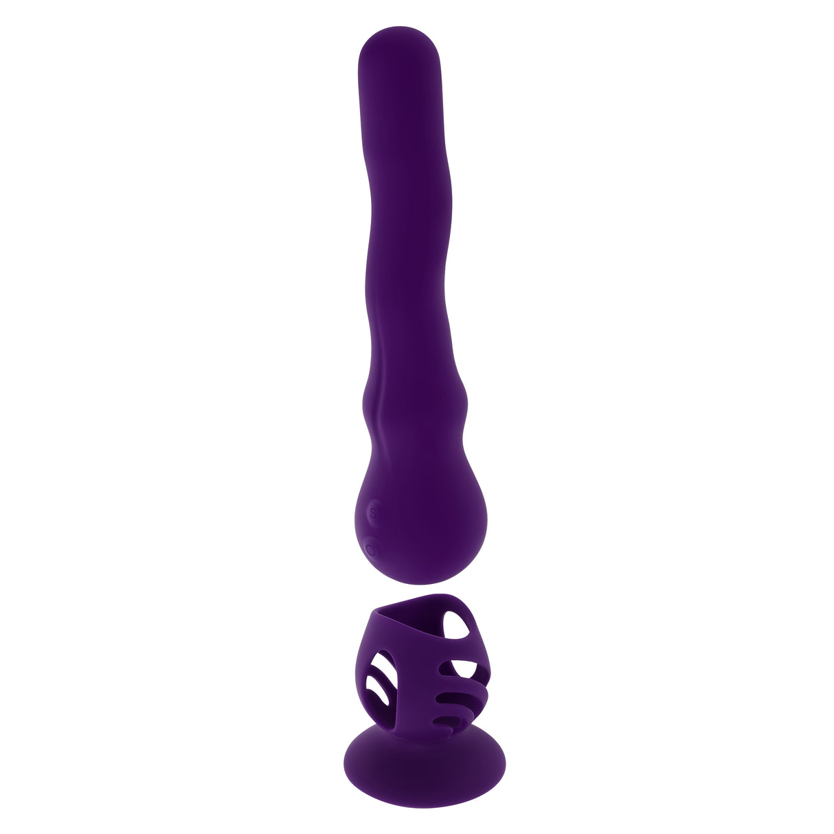 Playboy Pleasure Wiggle It Purple Wiggling Vibrator - VIBRATORS