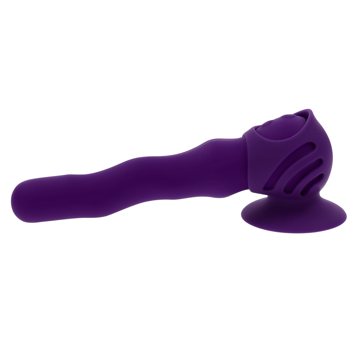 Playboy Pleasure Wiggle It Purple Wiggling Vibrator - VIBRATORS