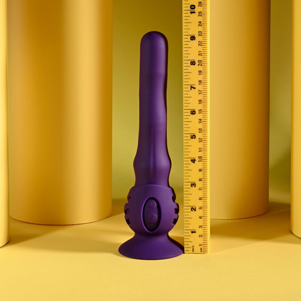 Playboy Pleasure Wiggle It Purple Wiggling Vibrator - VIBRATORS