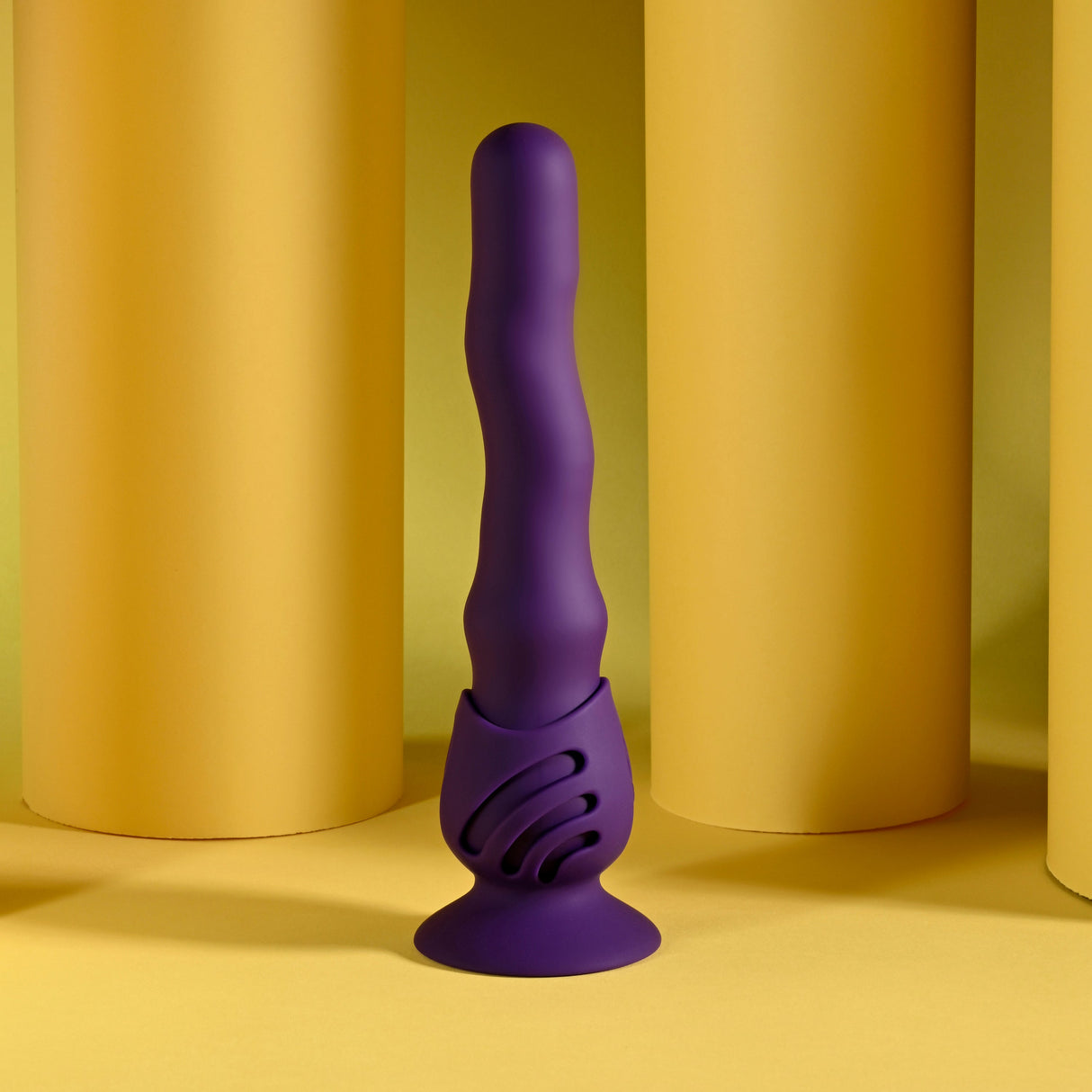 Playboy Pleasure Wiggle It Purple Wiggling Vibrator - VIBRATORS