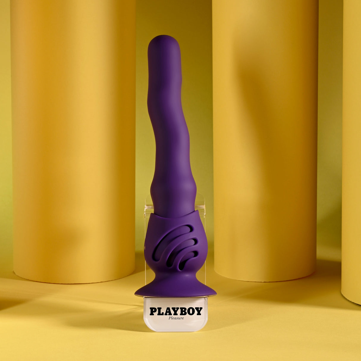 Playboy Pleasure Wiggle It Purple Wiggling Vibrator - VIBRATORS
