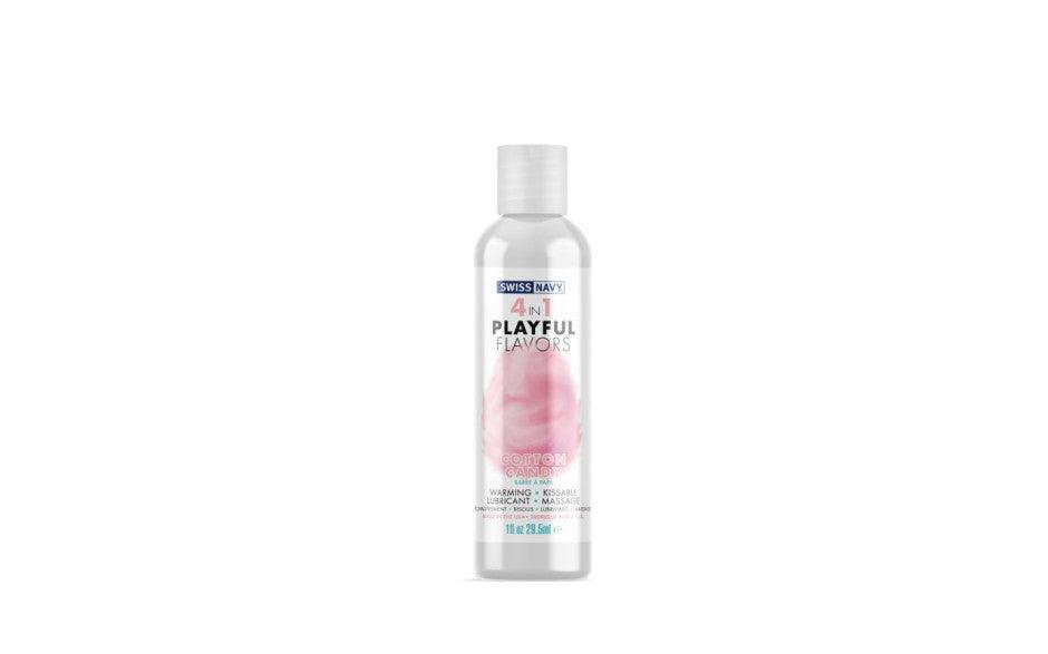 Playful Flavours 4 In 1 Cotton Candy 1oz/29.5ml - Naughty by Nature Adult Store