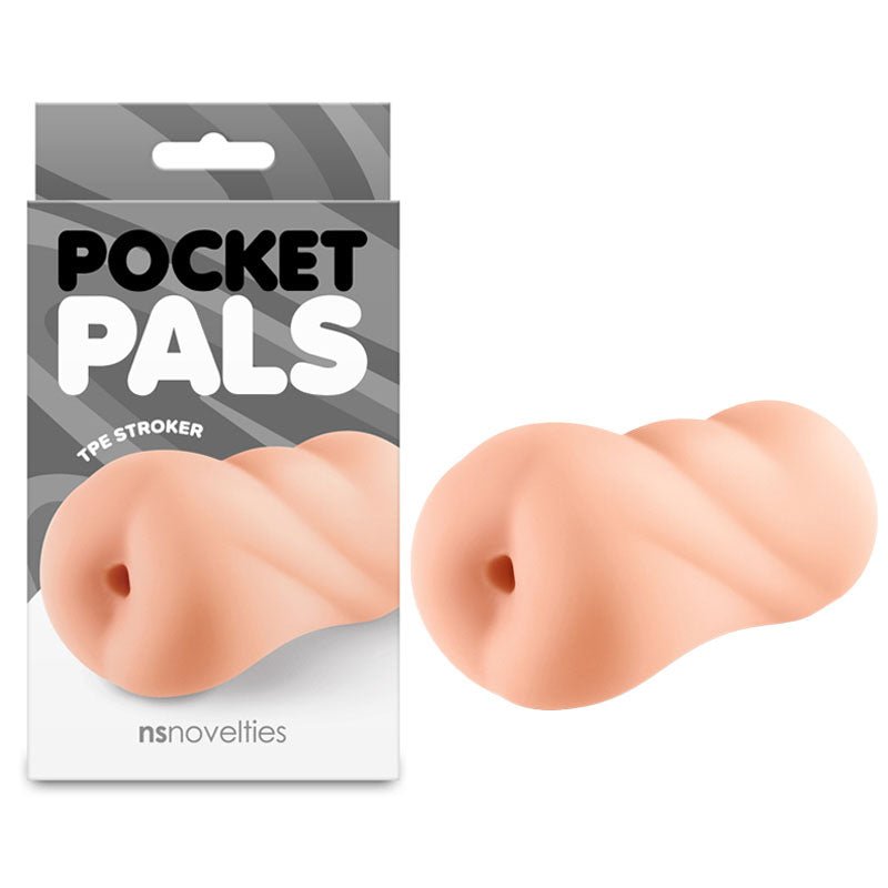 Pocket Pals Anal Stroker - Tan Anal Stroker - MASTURBATORS