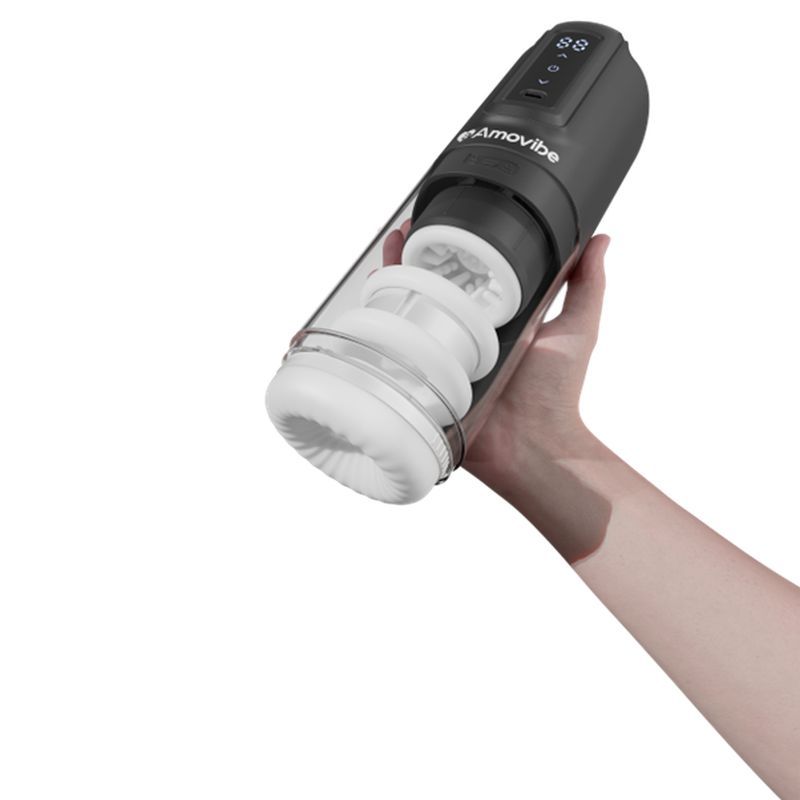 Porsha Thrusting Rotating Pleasure USB Masturbator - Adult Toys - Naughty by Nature Adult Store