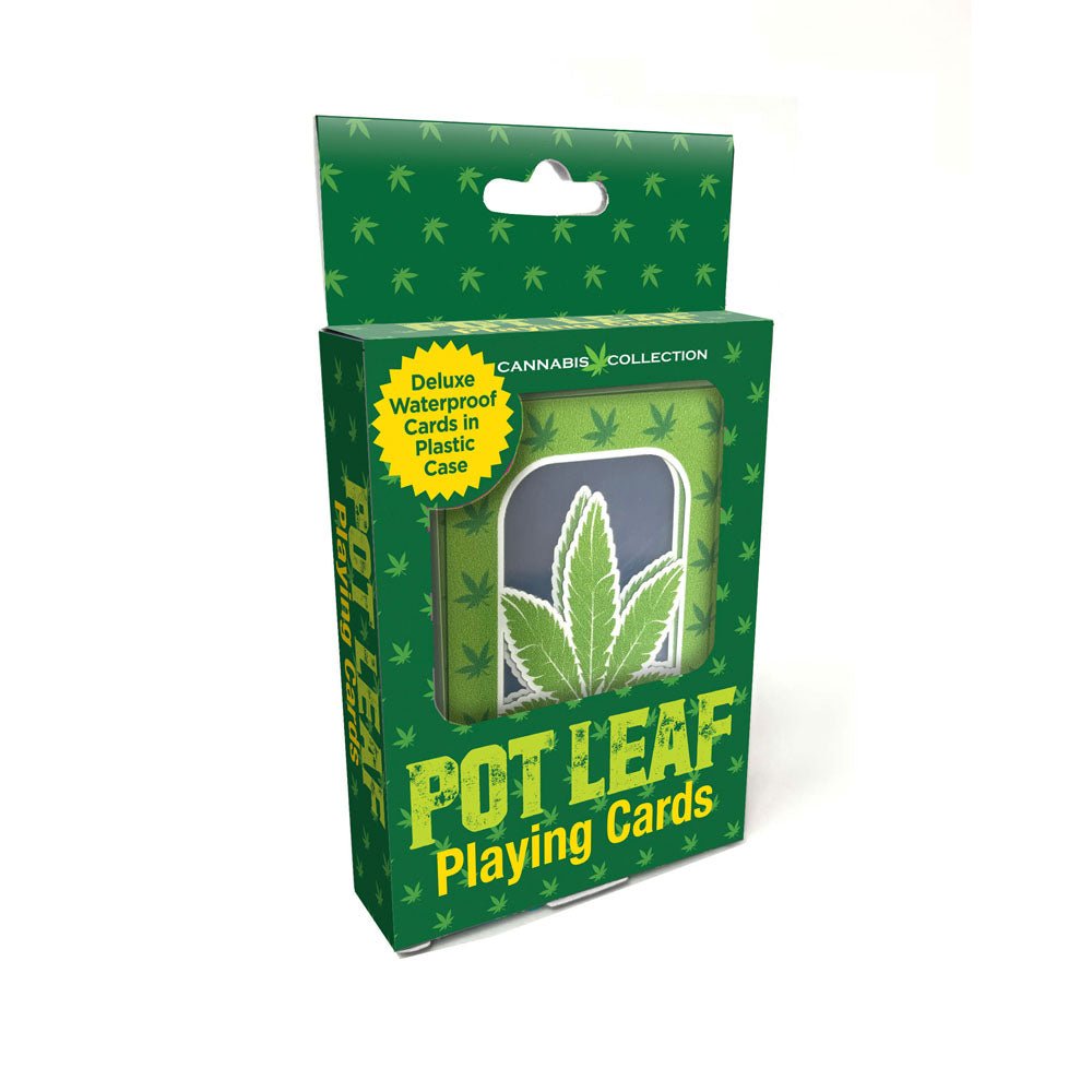 Pot Leaf Playing Cards - Waterproof Novelty Playing Cards - GAMES