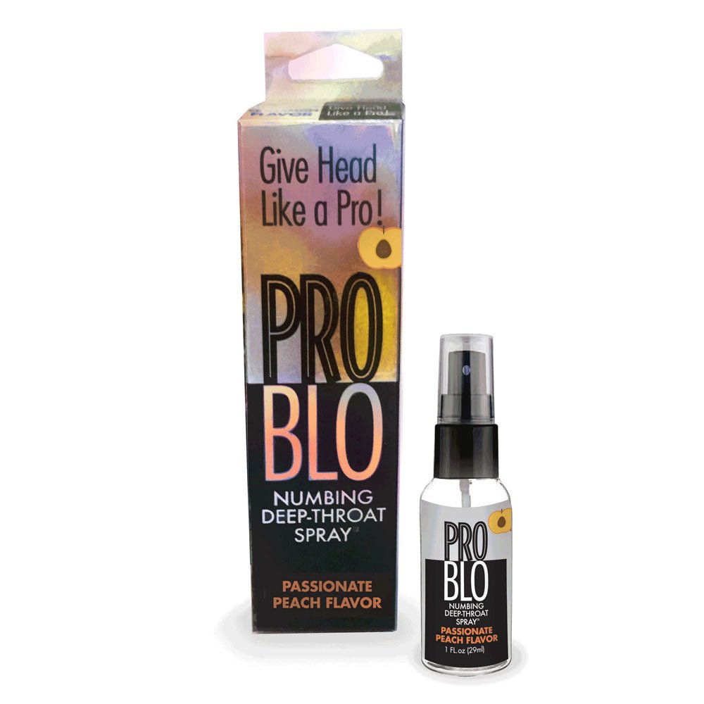ProBlo Deep Throat Spray - Peach - Peach Flavoured Deep Throat Spray - 30 ml - ENHANCERS