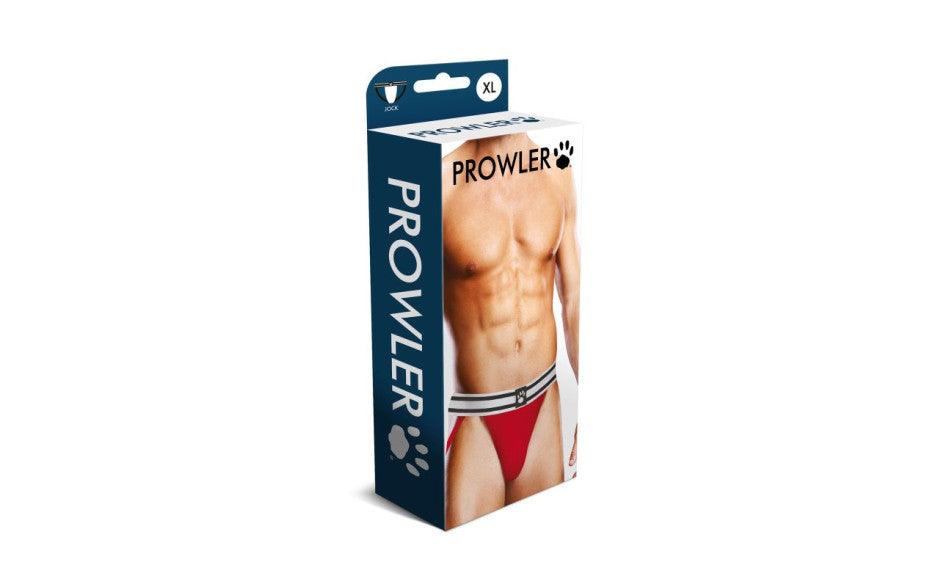 Prowler Jock Red/White - Naughty by Nature Adult Store
