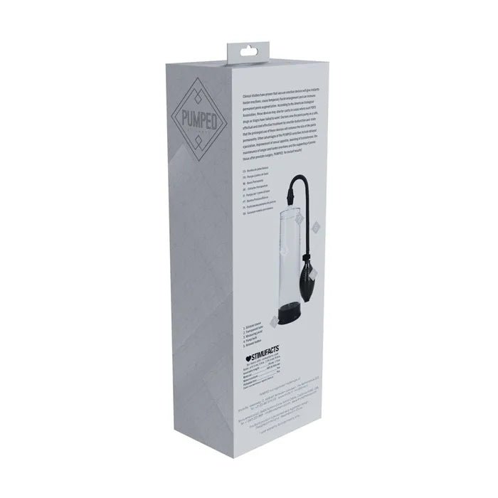 PUMPED Basic Pump 1 - Transparent - Clear Penis Pump - PUMPS