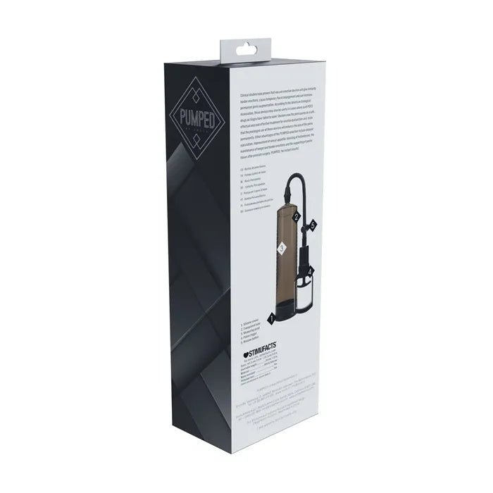 PUMPED Basic Pump 2 - Black - Black Penis Pump - PUMPS
