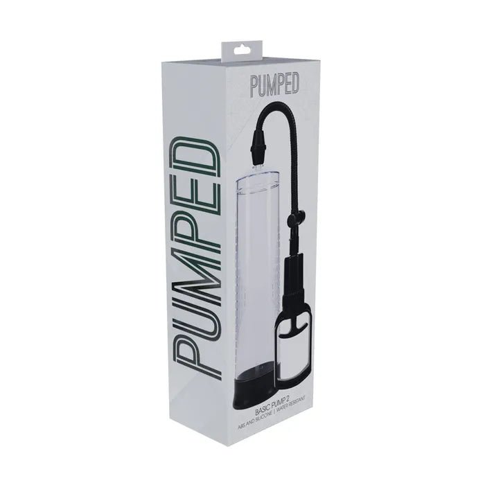 PUMPED Basic Pump 2 - Transparent - Clear Penis Pump - PUMPS