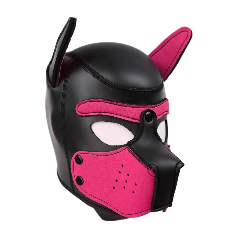 Puppy Play Mask Pink - Naughty by Nature Adult Store
