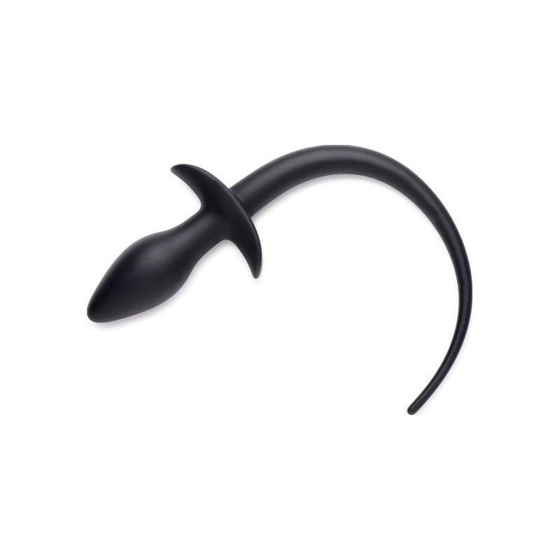 Puppy Play Set incl Gag, Plug and Collar Black - Adult Toys