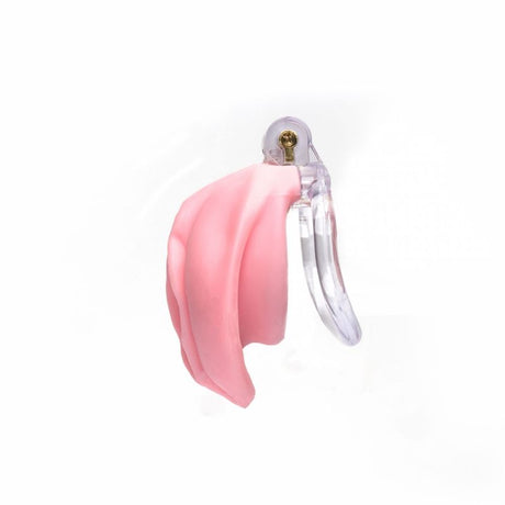 Pussyfyer Pink Pussy Chastity Cage - Adult Toys