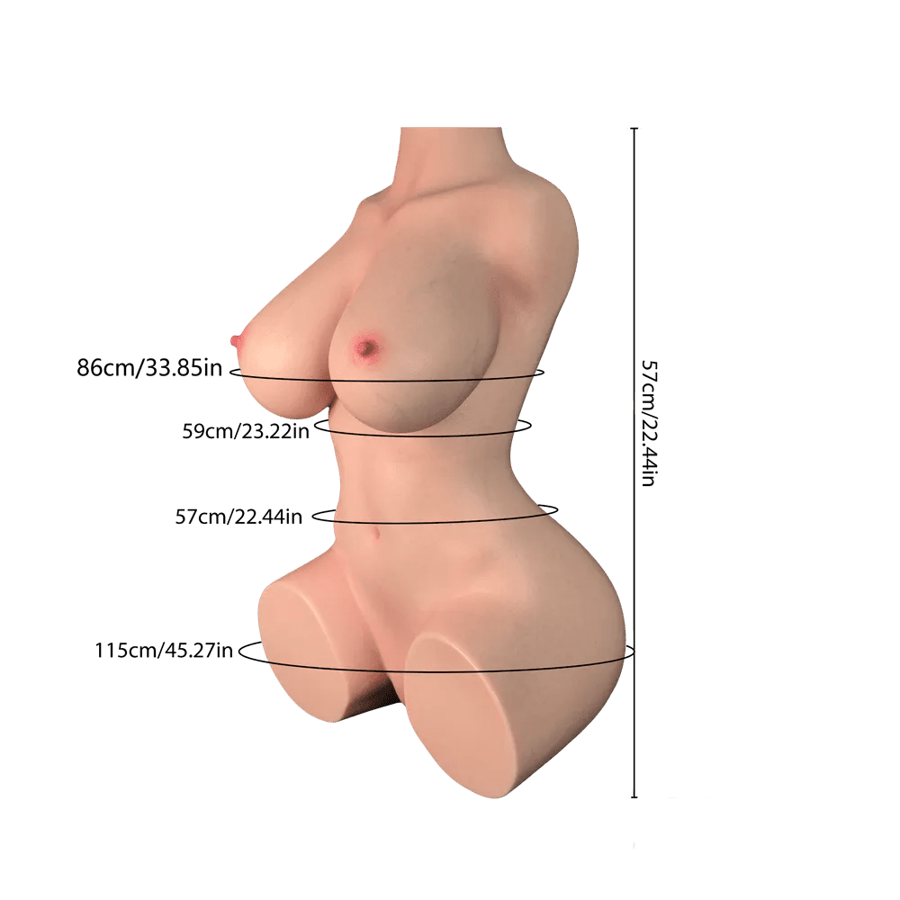 Quinn Big Boobs Silicone Sex Doll Torso - Sex Doll - Naughty by Nature Adult Store