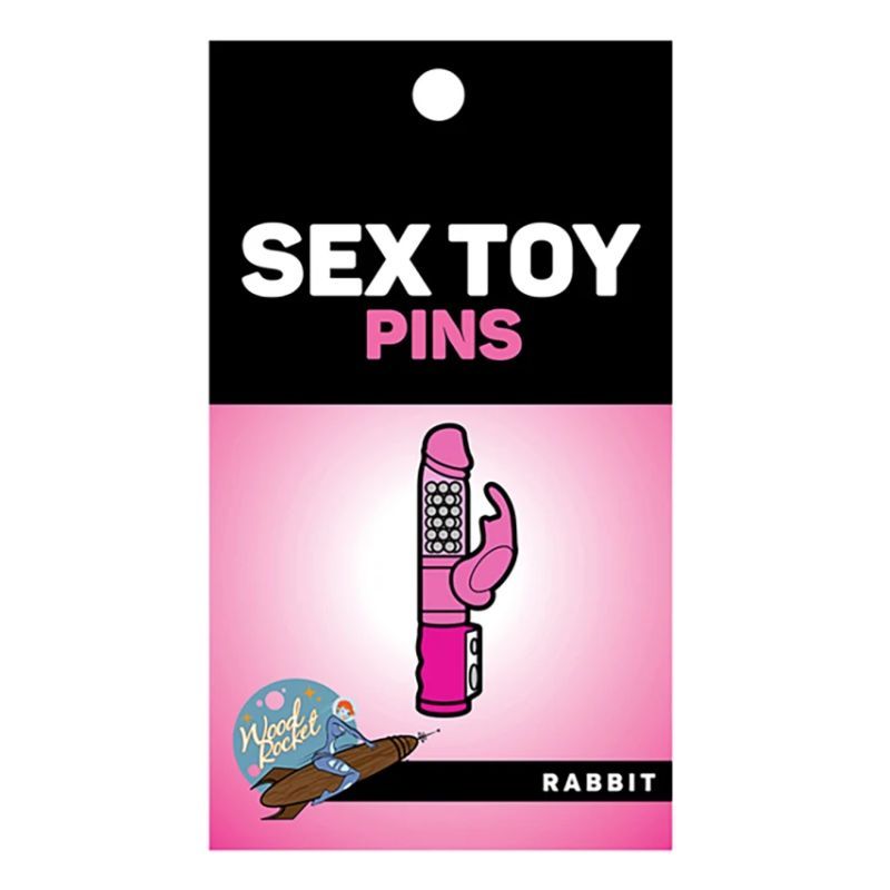 Rabbit Enamel Pin - Adult Toys