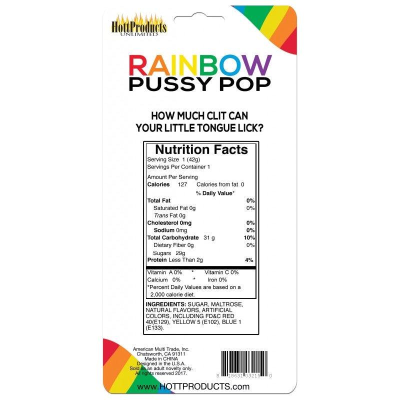 Rainbow Pussy Pop - Adult Toys
