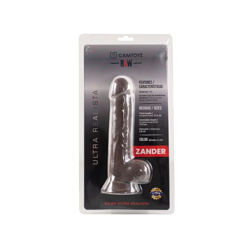 Raw Ultra Realistic Dildo Zander - Adult Toys