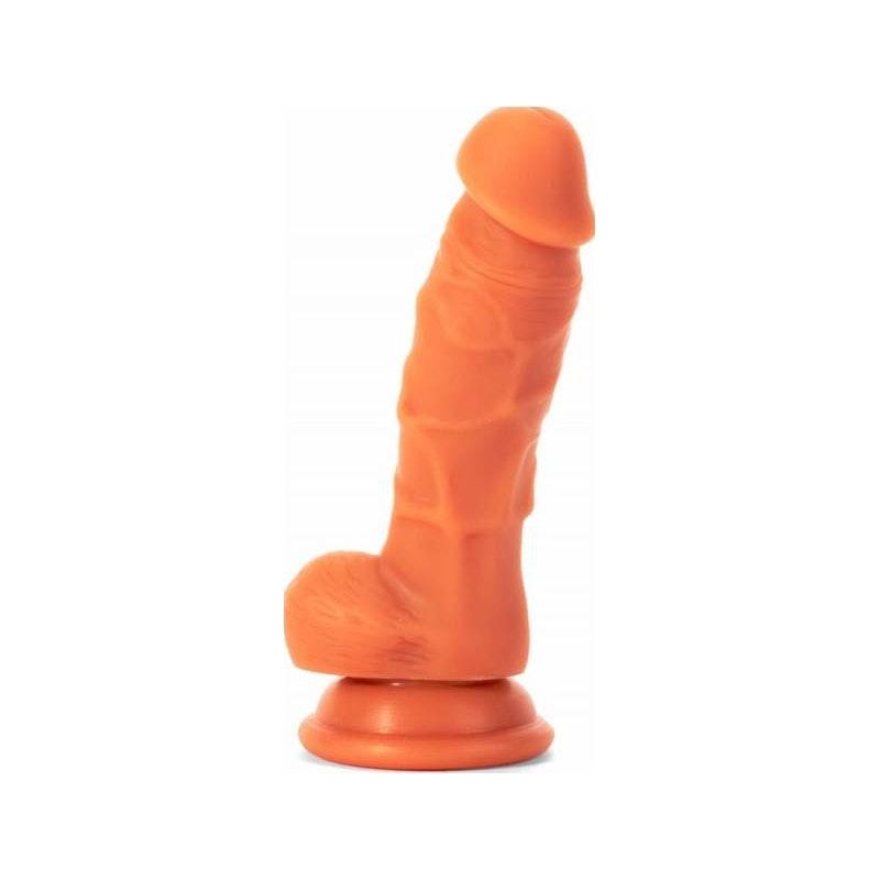 Realistic Dildo Veined Shaft w Balls Flesh - Naughty by Nature Adult Store