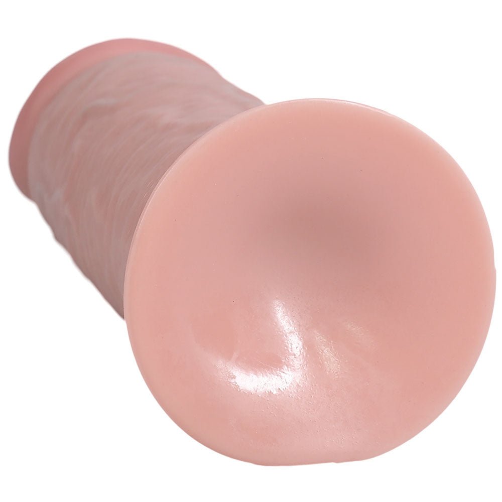 REALROCK 20cm Extra Thick Realistic Dildo with Suction Cup β Flesh - DONGS