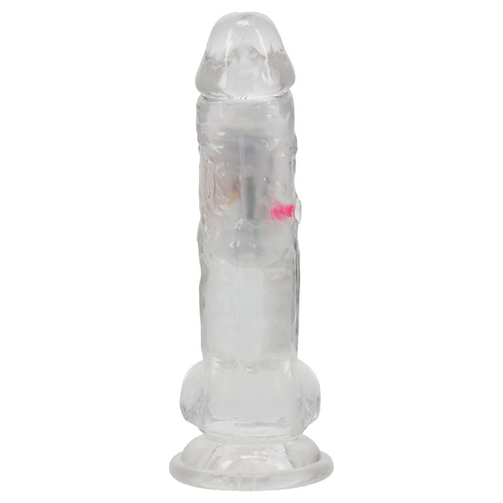 REALROCK 7'' with Balls Wireless Rechargeable LED Vibrating Dong - DONGS - Naughty by Nature Adult Store