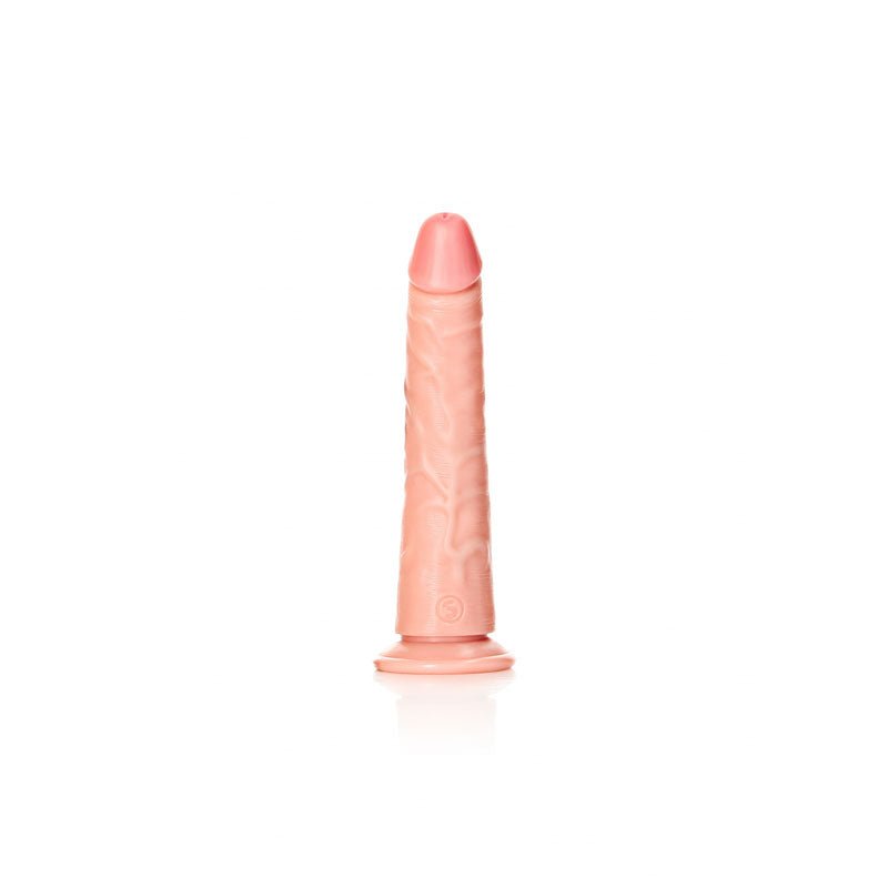 REALROCK Realistic Slim Dildo with Suction Cup - (8'') - DONGS