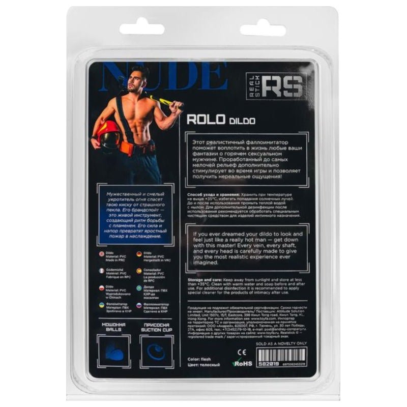 RealStick Nude Dildo Rolo - Adult Toys