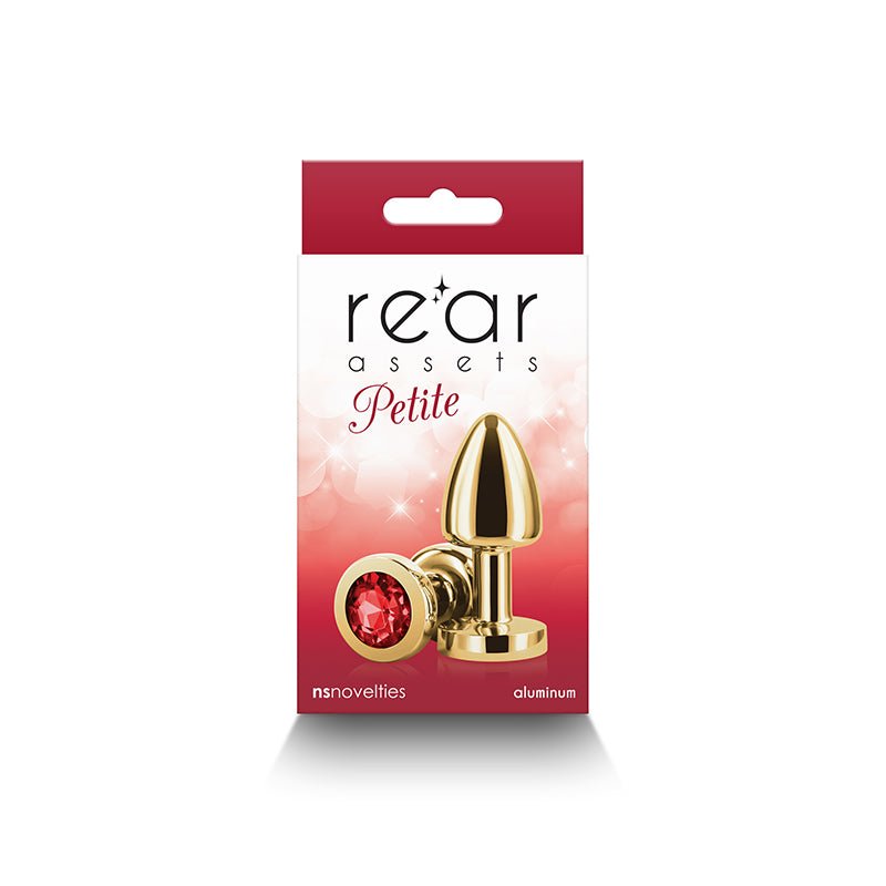 Rear Assets Petite - Gold with Red Gem - ANAL TOYS