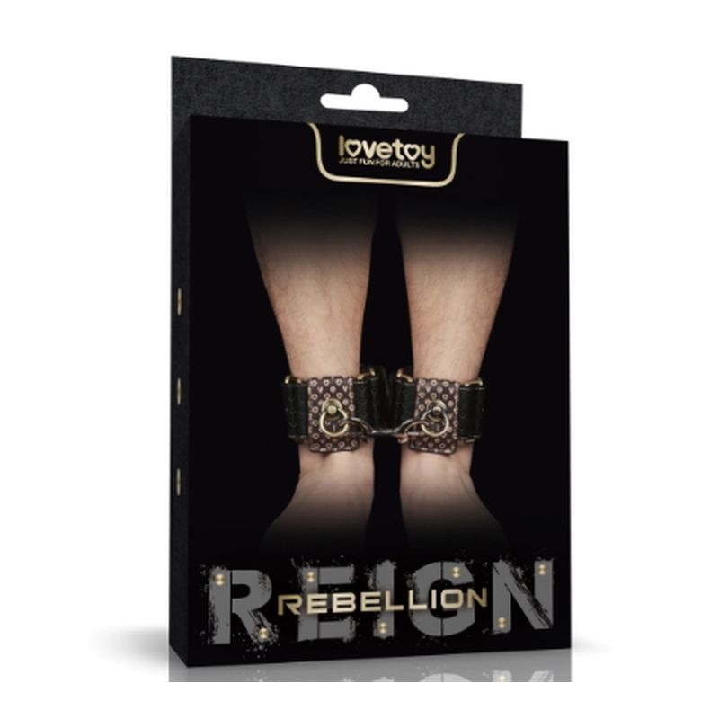 Rebellion Reign Ankle Cuffs - Adult Toys