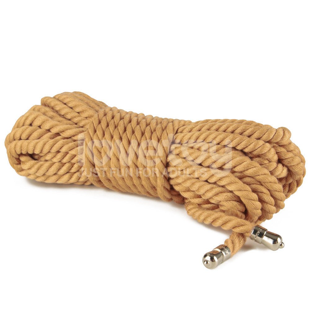 Rebellion Reign Bondage Rope - Natural - 10 metre length - BONDAGE - TOYS