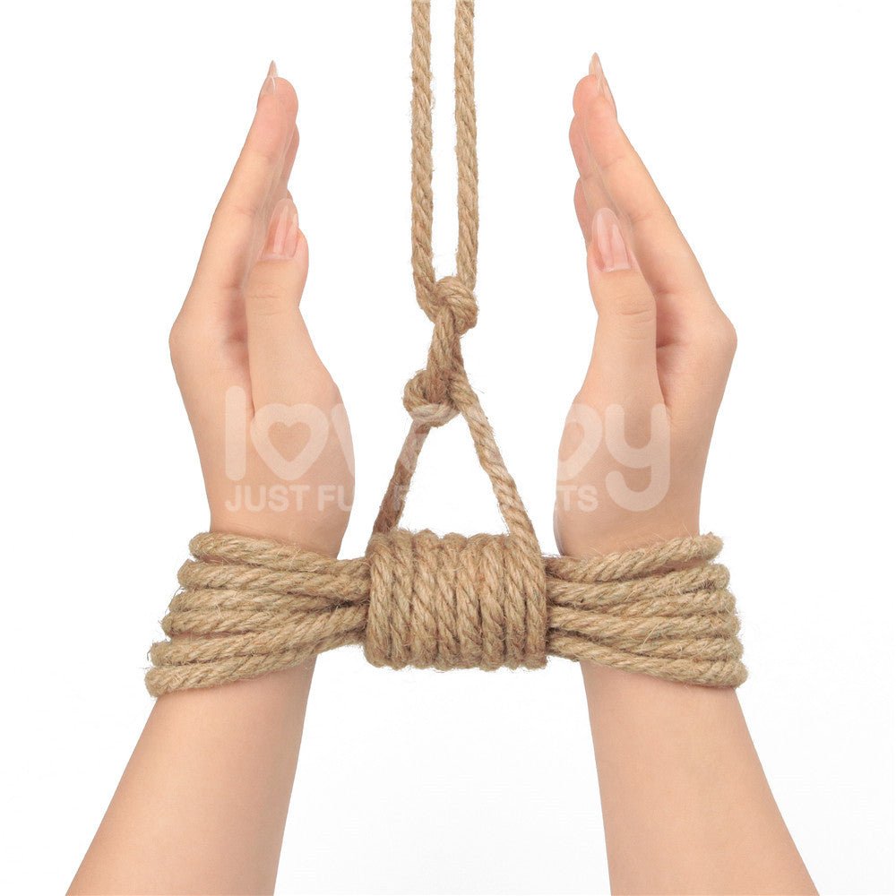 Rebellion Reign Hemp Bondage Rope - Rustic 10 metre length - BONDAGE - TOYS