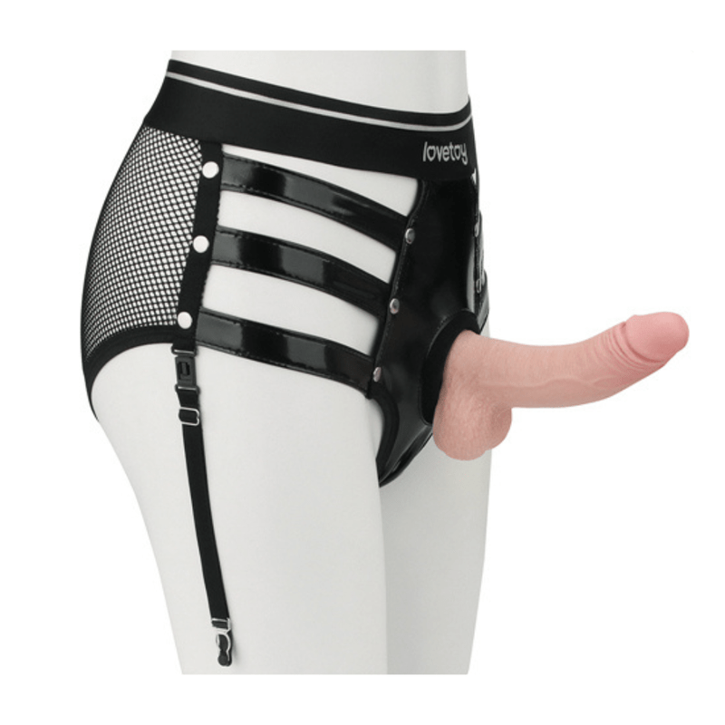 Rebellion Reign Iconic Harness Strap On Set L/XL - Adult Toys