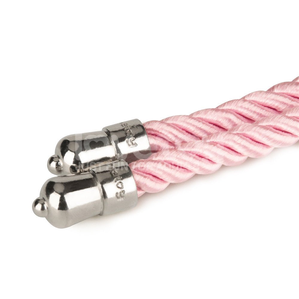 Rebellion Reign Silky Bondage Rope - Pink 10 metre length - BONDAGE - TOYS