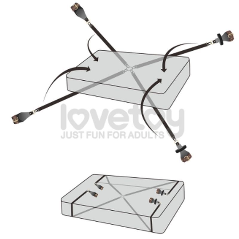 Rebellion Reign Under Mattress Restraint - Adult Toys