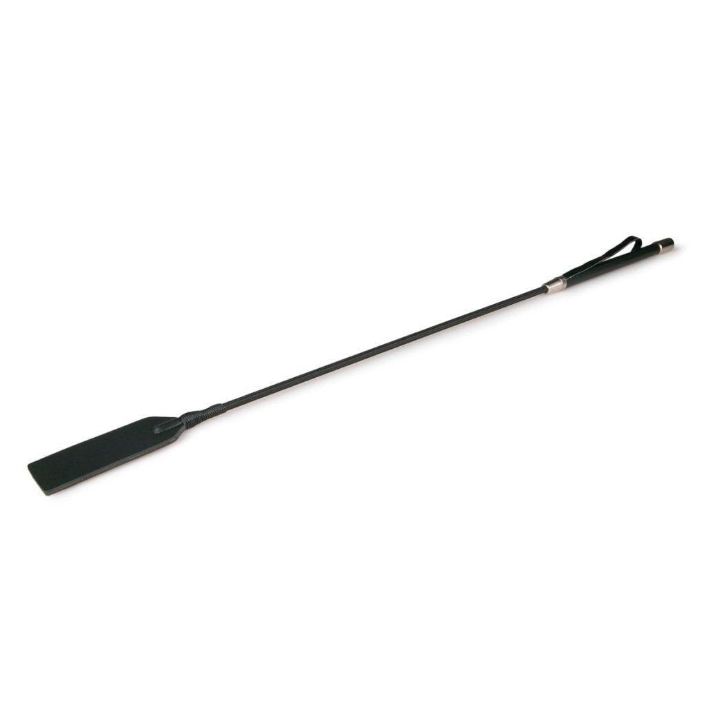 Rectangle Crop Whip Black - Adult Toys