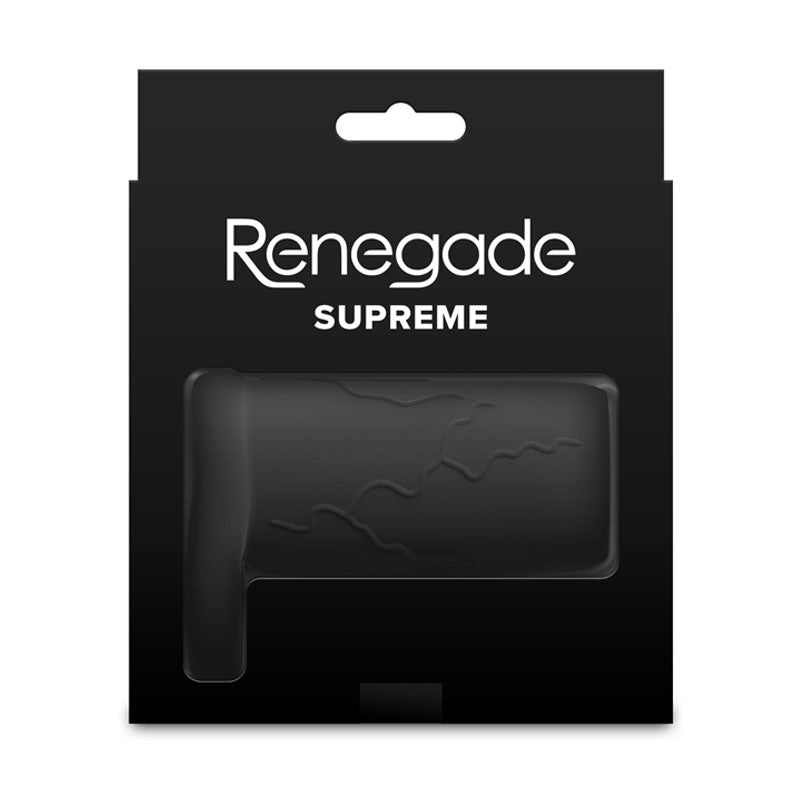 Renegade Supreme - Black Penis Sleeve - SLEEVES