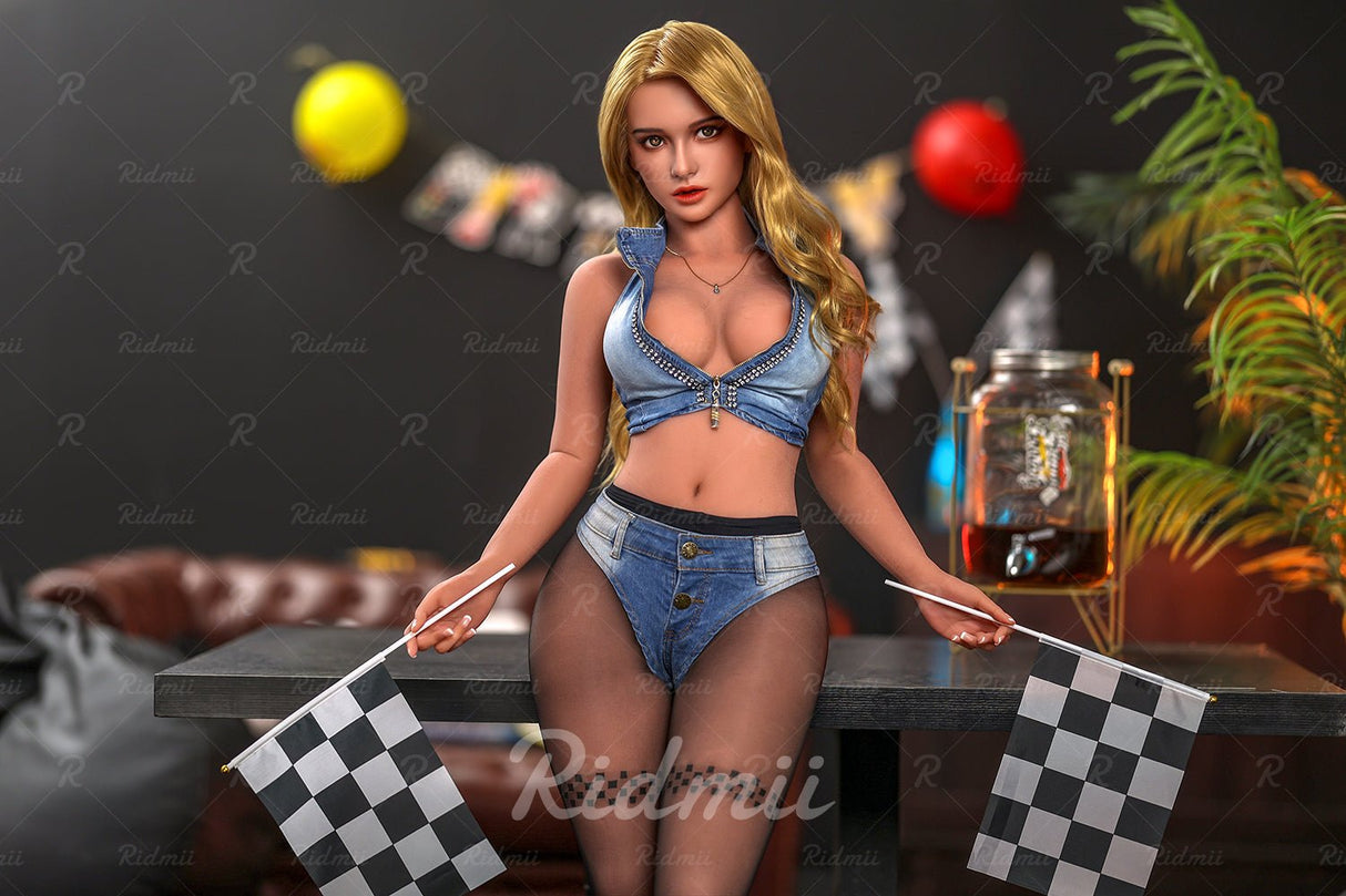 RIDMII Tessa 152cm Realistic Sex Doll With Movable Jaw C Cup - Sex Doll