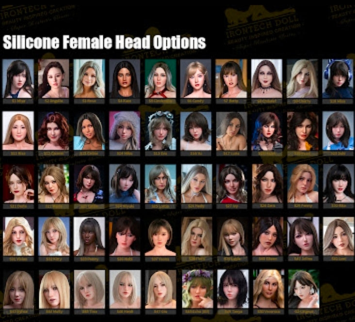 Irontech sex doll head Only