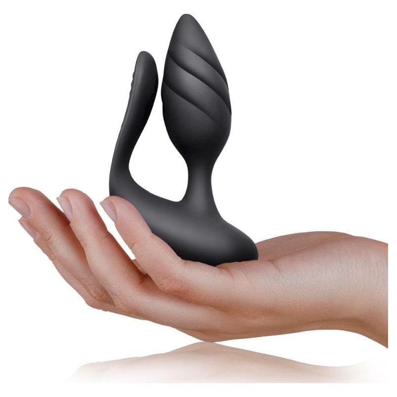 Rocks Off Cocktail Dual Stimulator β Remote Control Couples Vibrator - Adult Toys