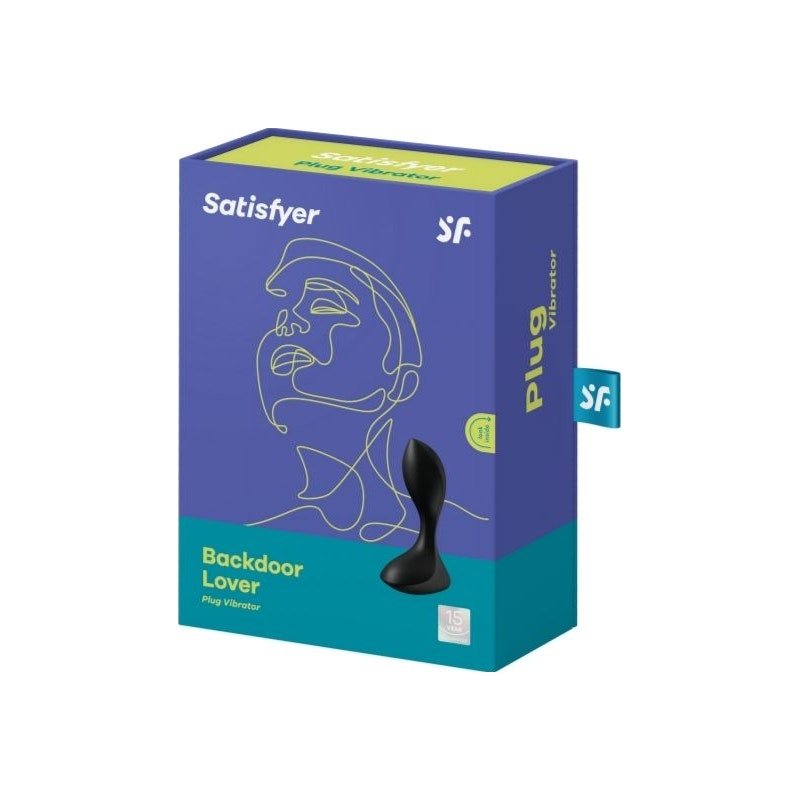 Satisfyer Backdoor Lover Black - Adult Toys