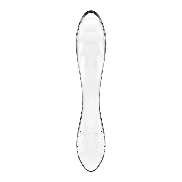 Satisfyer Dazzling Crystal 1 - Clear - GLASS TOYS - PREMIUM