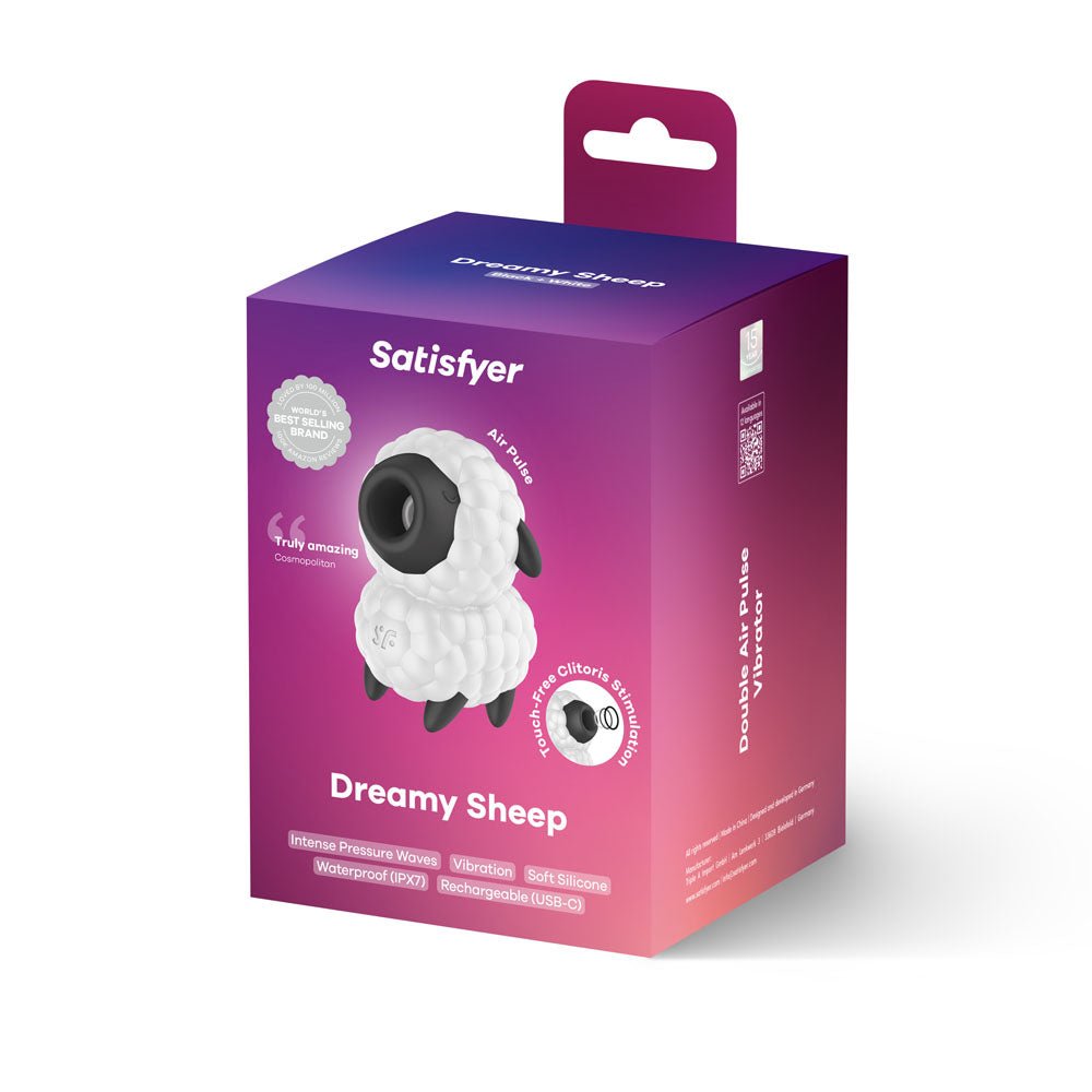 Satisfyer Dreamy Sheep - Vibrating Air Pulse Stimulator - AIR PULSATION - PREMIUM