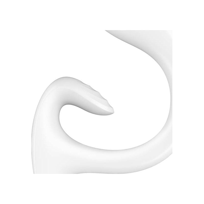 Satisfyer G for Goddess 1 Rabbit Vibrator White - Adult Toys