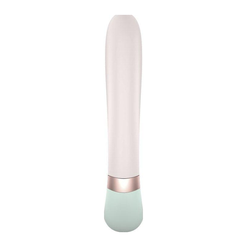 Satisfyer Heat Wave Connect App Warming Rabbit Vibrator Mint - Adult Toys