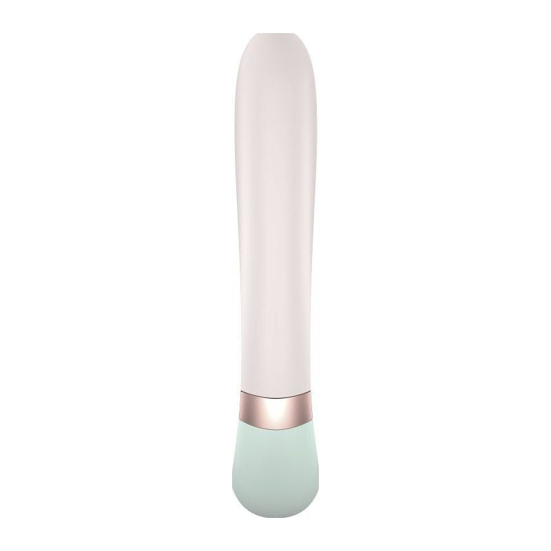 Satisfyer Heat Wave Connect App Warming Rabbit Vibrator Mint - Adult Toys