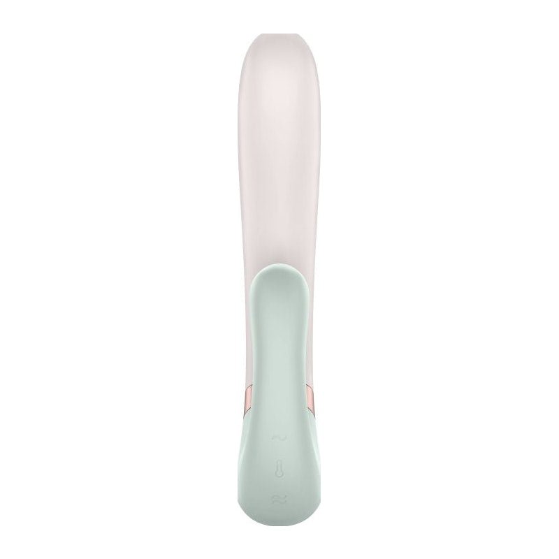 Satisfyer Heat Wave Connect App Warming Rabbit Vibrator Mint - Adult Toys